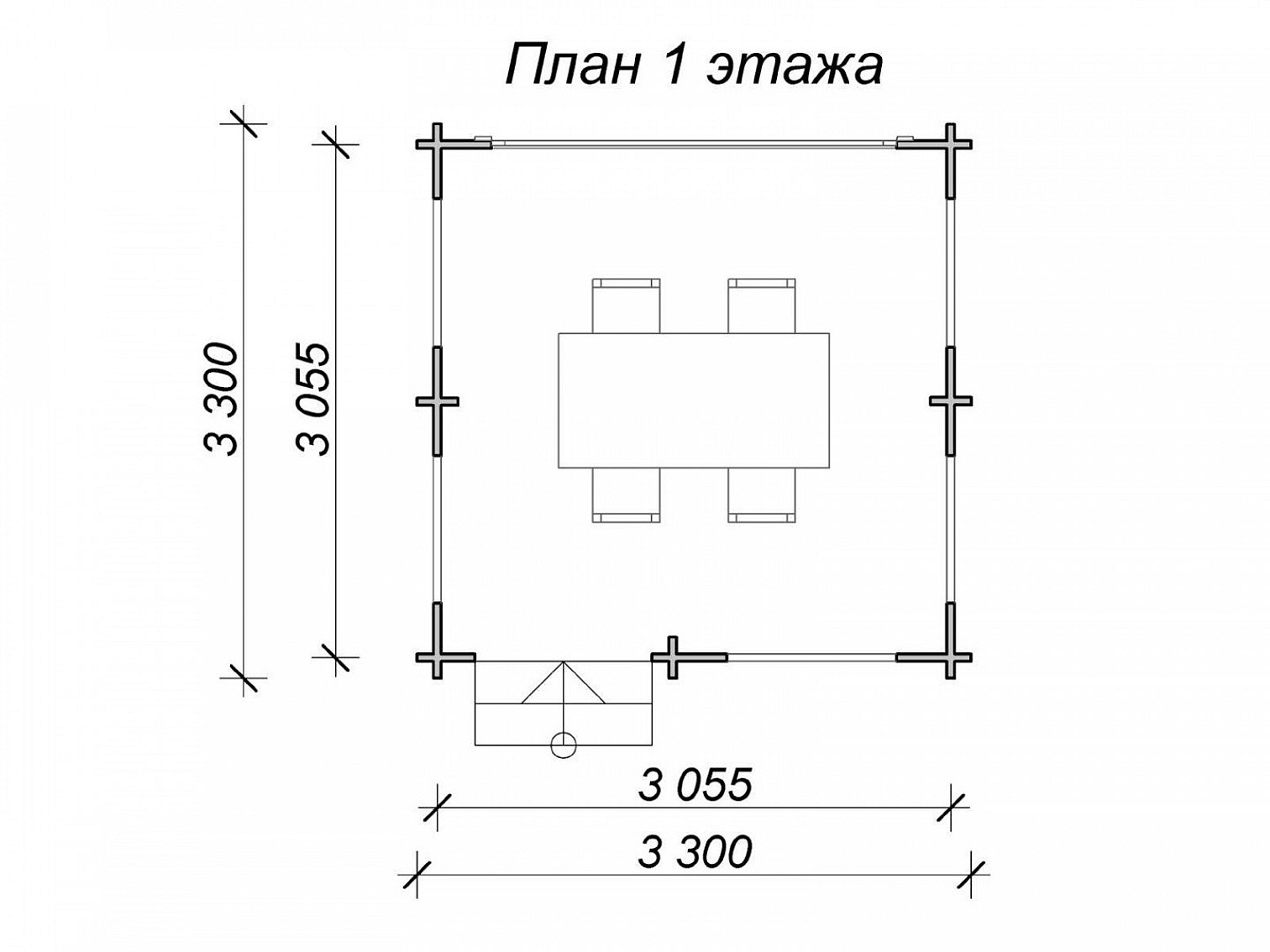 Беседка БС Мини 117